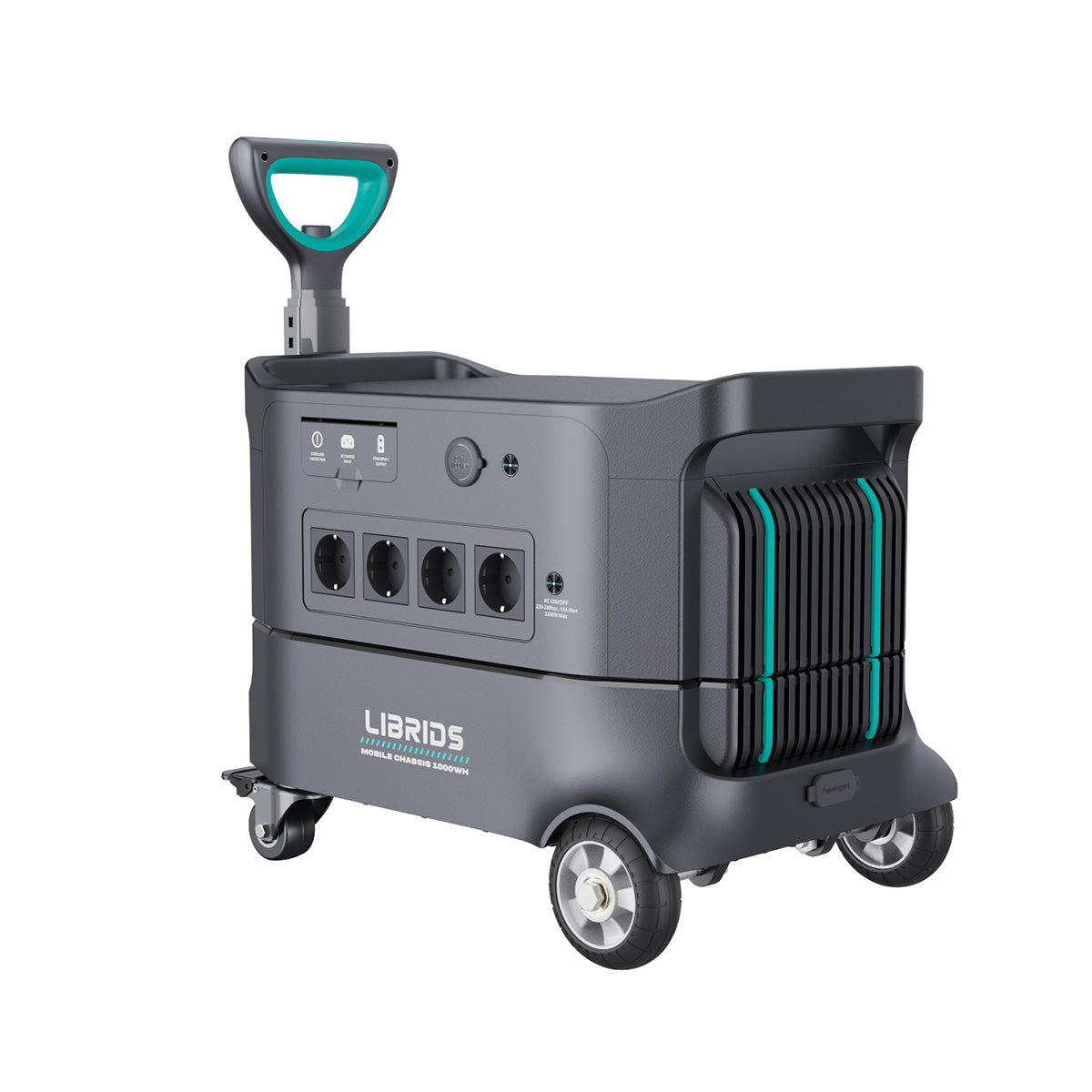 Librids 2kWh Portable Power Station for Home Use Outdoor Generator Off-grid Power Supply