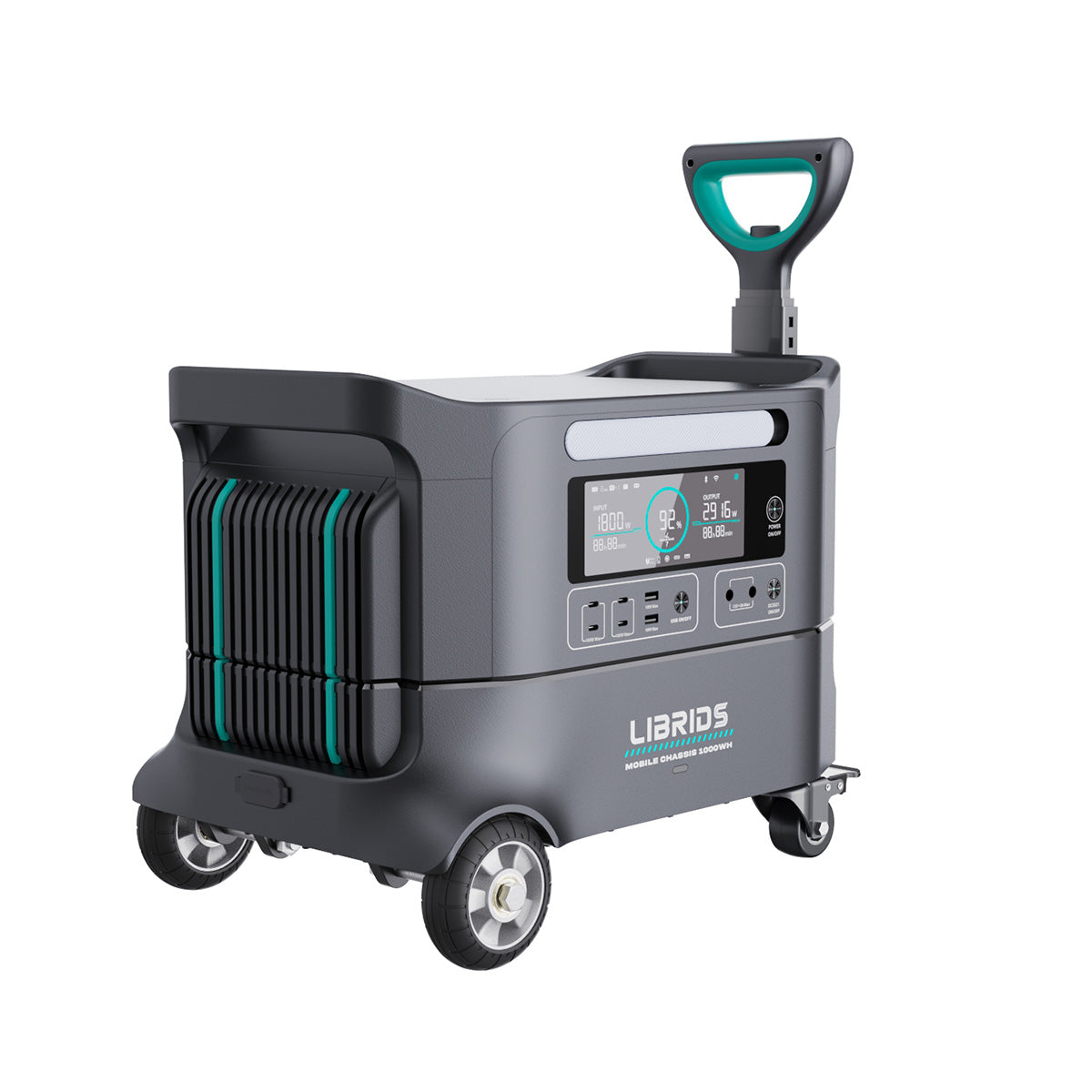 Librids 2kWh Portable Power Station for Home Use Outdoor Generator Off-grid Power Supply
