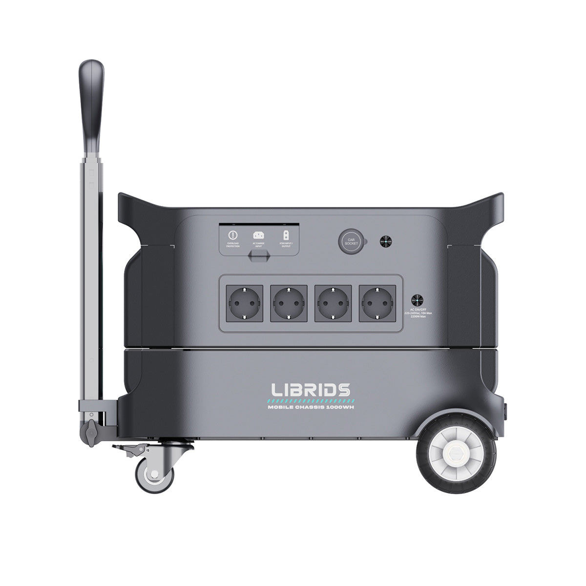 Librids 2kWh Portable Power Station for Home Use Outdoor Generator Off-grid Power Supply
